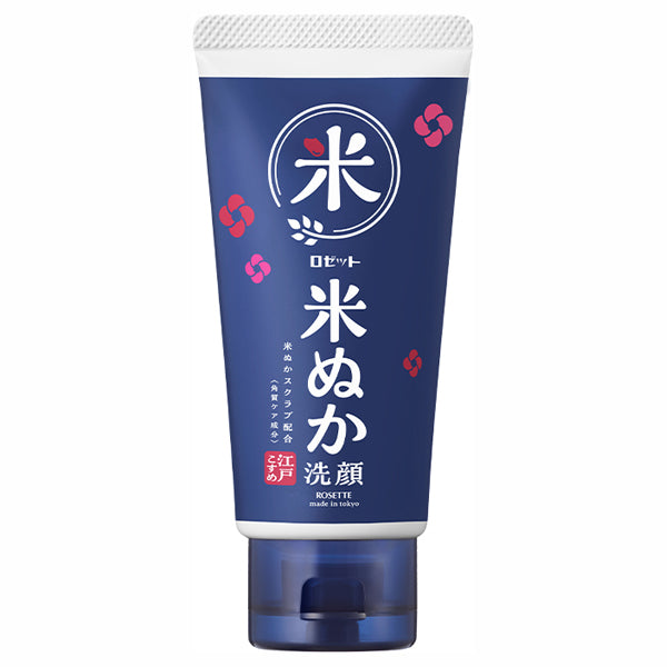 Rosette Edokosume Rice Bran Facial Wash, 120g