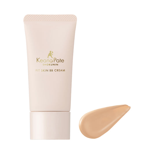 Keana Pate Shokunin Fit Skin BB Cream SPF50+ PA++++ (Natural Beige), 30g
