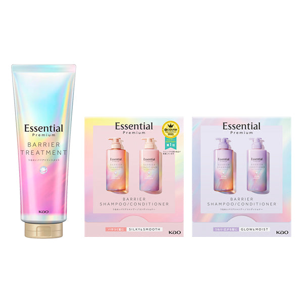 Essential Premium Barrier Treatment Set, 200g, 15ml. 15ml, 15ml. 15ml