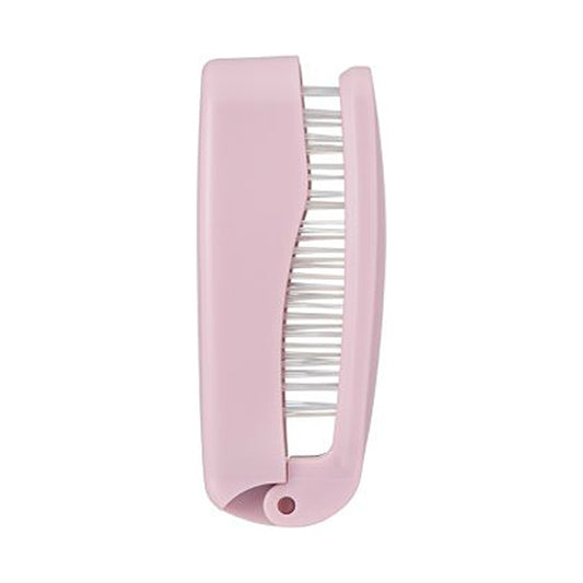 maPEPE Folding Pocket Detangling Brush (Dusty Pink)