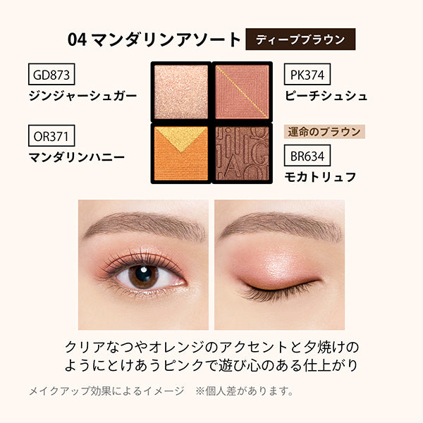 MAQuillAGE Customized Eye Color Assortment, 04, 3.8g