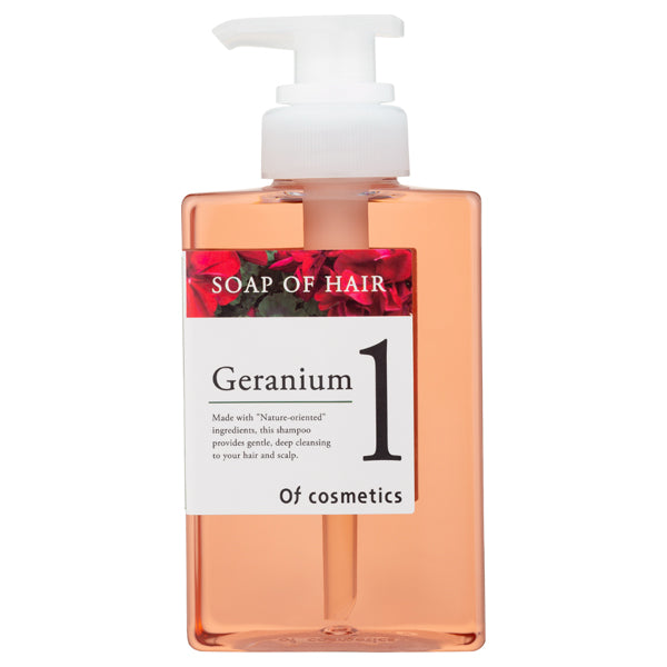 Of cosmetics Soap of Hair 1-Ge Scalp Limited Edition (Geranium), 265ml