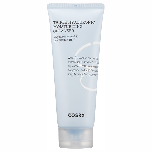 COSRX Hydrium Triple Hyaluronic Moisturizing Cleanser, 150ml