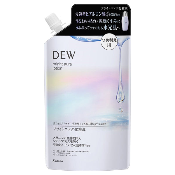 DEW Bright Aura Lotion, Refill, 160ml, Crystal Green Floral