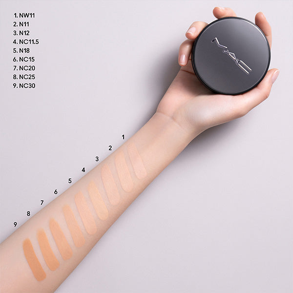 M.A.C Studio Fix Longwear Cushion Foundation SPF 50, SPF50 PA+++, N11, 13g