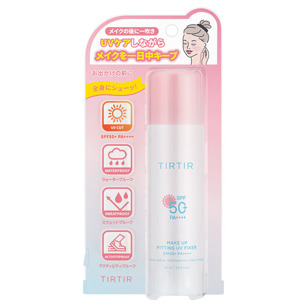 TIRTIR MAKE UP FITTING UV FIXER, SPF50+ PA++++, 90ml, Smooth