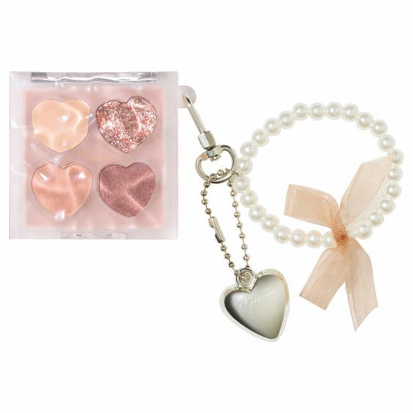 MilleFee Pukupuku Tear Bag Palette, 01 Sugar Beige, 3g