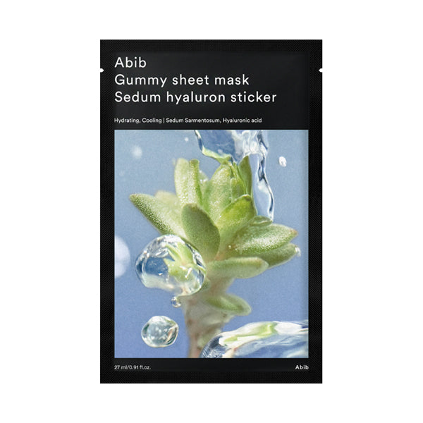 Abib Gummy Sheet Mask Hyaluron Sticker, 27ml x 3