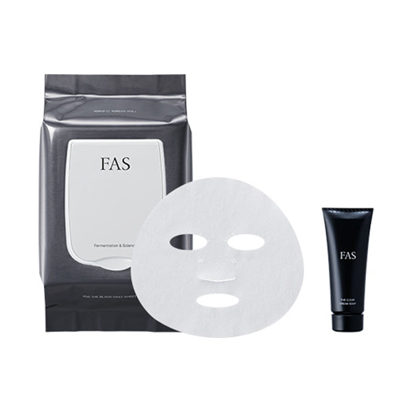 FAS The Black Daily Sheet Mask Kit