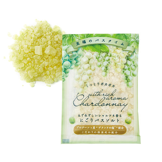 Cloudy Bath Salts, 50g, Moisturizing, Fruity Chardonnay Scent