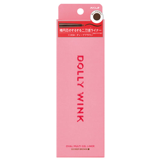 Dolly Wink Oval Multi Gel Liner (02 Deep Brown)