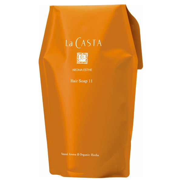 La Casta Aroma Esthe Hair Soap 11 Refill, 600ml
