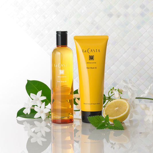 La Casta Aroma Esthe Hair Soap 82, 300ml (Floral Mint)