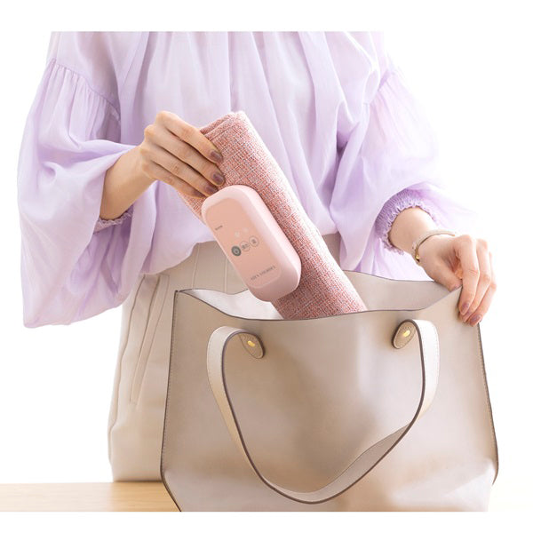 Calf Hugyu, USB cable, pk (pink), W600 x L50 x H310mm (when unfolded)