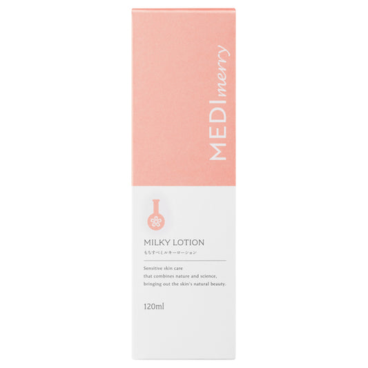 Medimerry Soft and Smooth Milky Lotion, 120ml (Sakura Herb Scent)