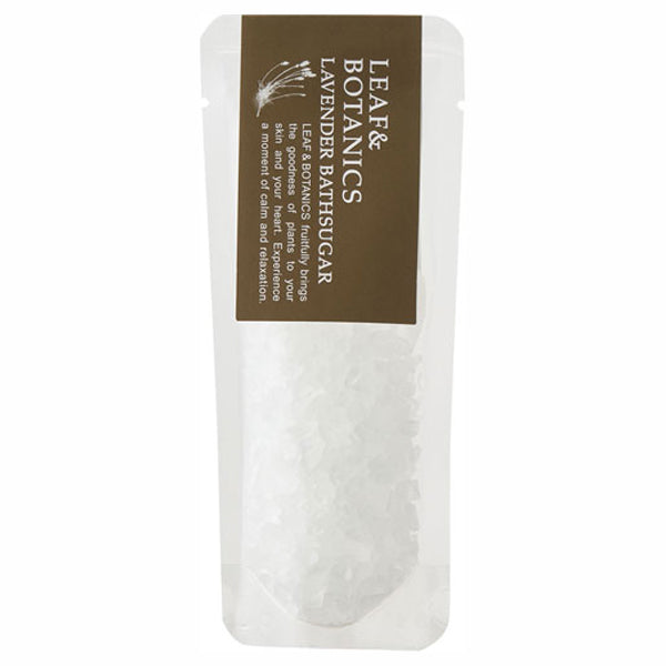 LEAF & BOTANICS Bath Sugar Lavender, 40g