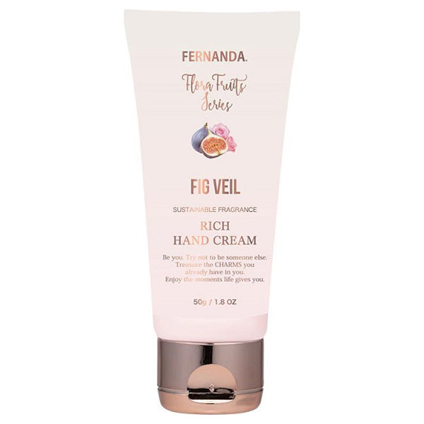 FERNANDA Sustainable Fragrance Rich Hand Cream Fig Veil, 50g (Fig)
