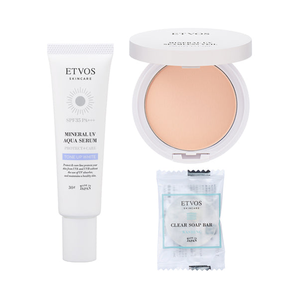 ETVOS Protect & Care Limited Kit (Natural) (30g, 9g, 5g)