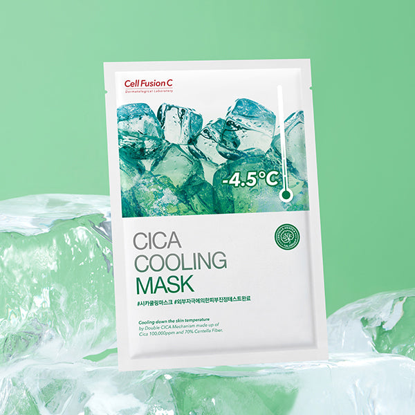 Cell Fusion C Cica Cooling Mask, 1 sheet