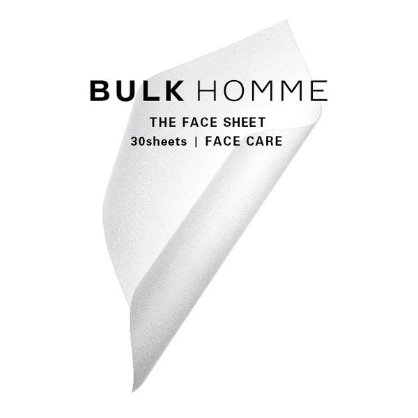 BULK HOMME THE FACE SHEET, 30 sheets