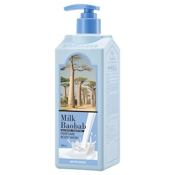 Milk Baobab Perfume Body Wash, 500ml (White Musk)