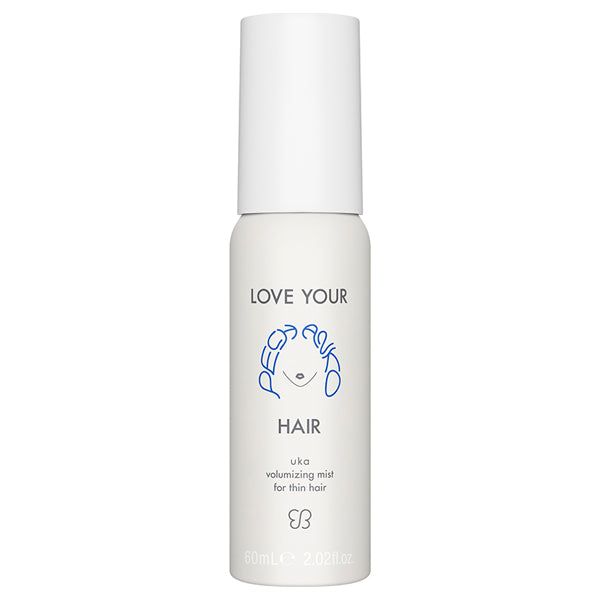 uka LOVE YOUR PECHANKO HAIR volumizing mist for thin hair, 60ml