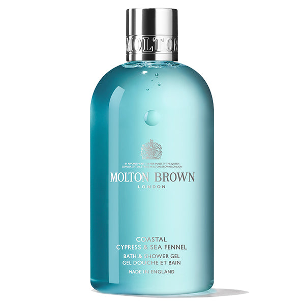 Molton Brown Cypress & Sea Fennel Bath & Shower Gel, 300ml