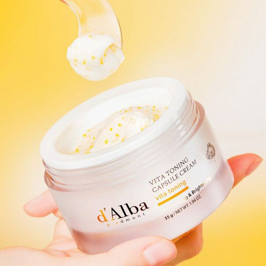 d’Alba Vita Toning Capsule Cream, 55g
