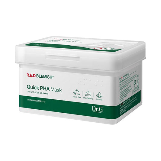 Dr.G R.E.D BLEMISH Quick PHA Mask, 30 sheets