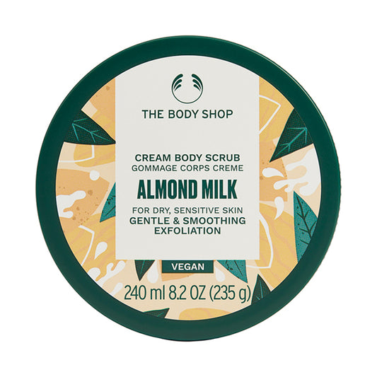 THE BODY SHOP Body Scrub AM, 240ml (Almond Milk)