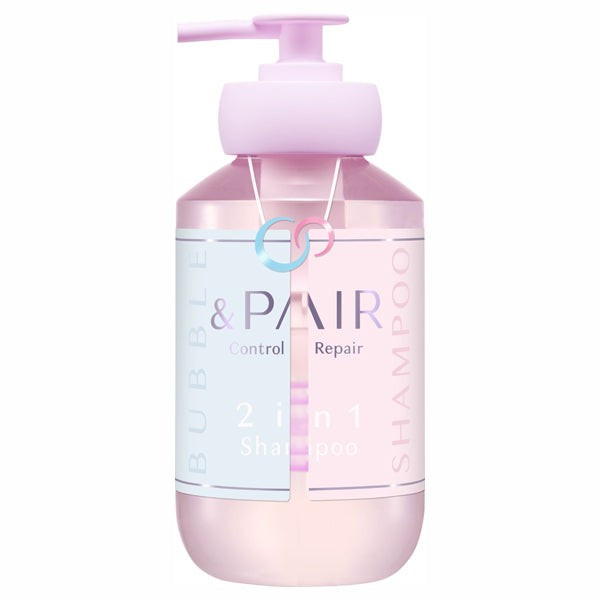 &PAIR Control Repair 2in1 Shampoo, 450ml (Blue Verbena in Pink Rose)