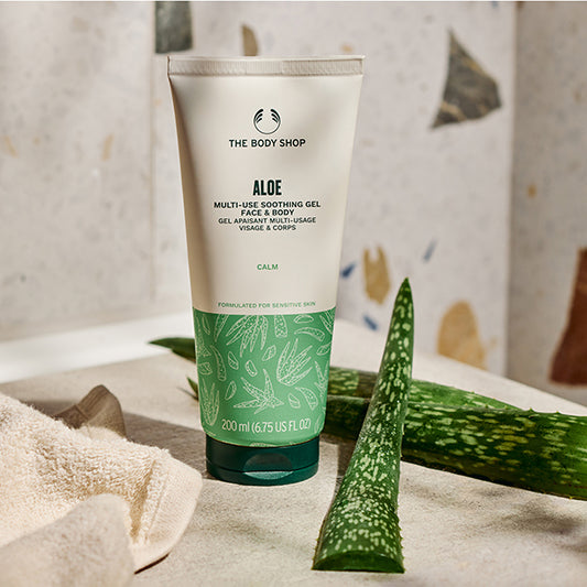 THE BODY SHOP AL Multi-Use Face & Body Gel, 200ml (Aloe)