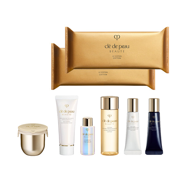 Clé de Peau Beauté La Crème Refill Kit, 30g + 20g + 7ml + 30ml + 12ml + 12ml + 14 Sheets x 2