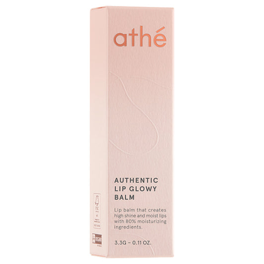 athe Authentic Lip Glowy Balm (03 Crave), 3.3g