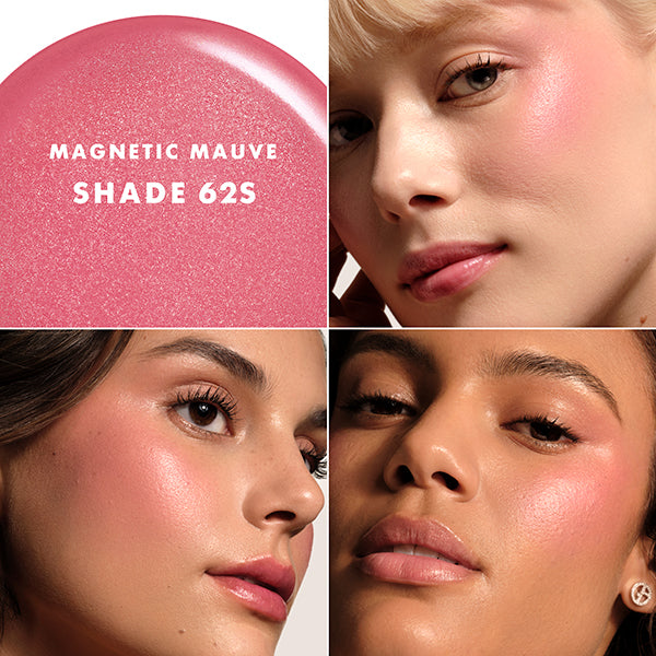 Luminous Silk Cheek Tint Shine, 62S Magnetic Mauve, 12ml