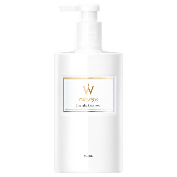 Straightening shampoo for normal to thick hair, 350ml