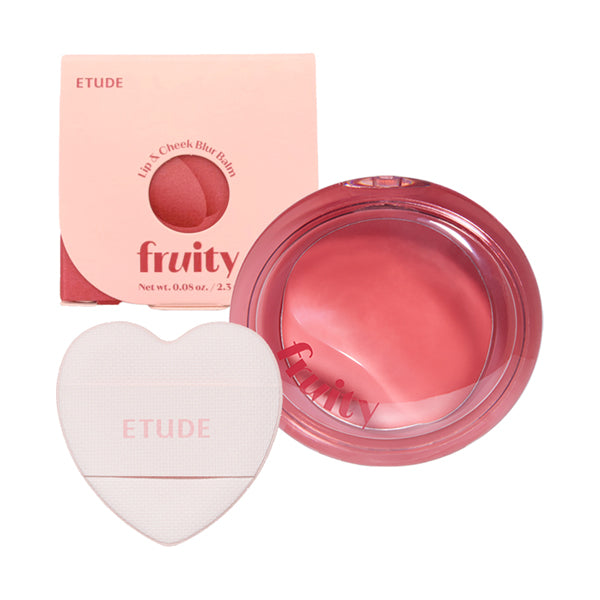 Fruity Lip & Cheek Balm, Peach, 2.3g