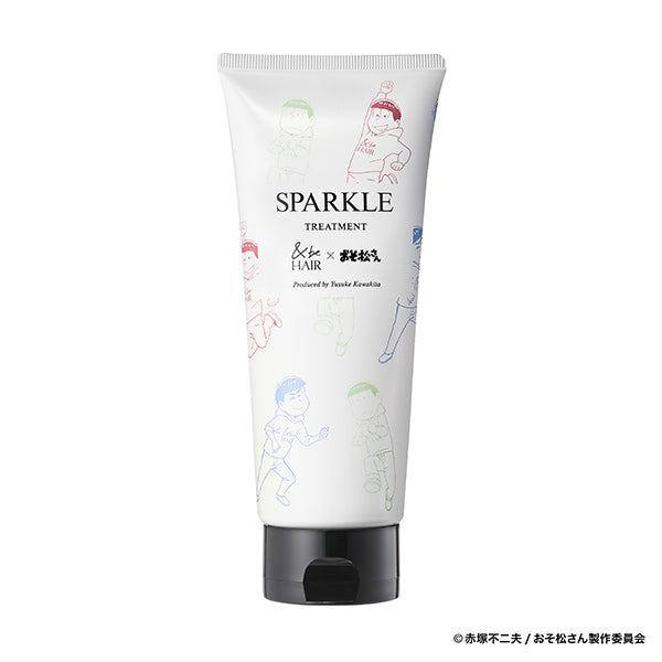 Stand Up Shampoo Sparkle Treatment Osomatsu-san Collaboration, 400ml, 200g, Herbal Woody Scent
