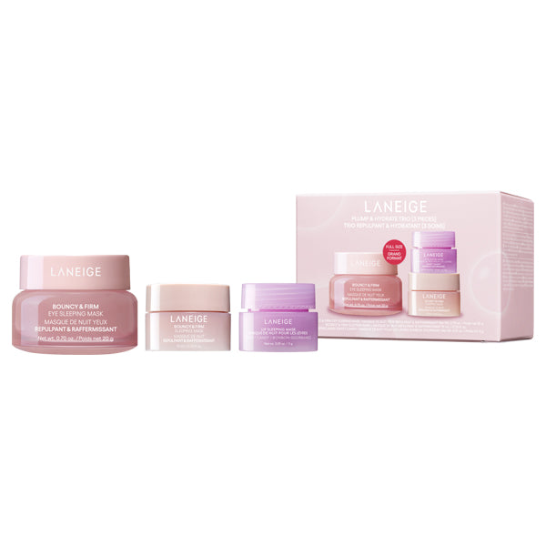 LANEIGE Sleeping Care Trio Set, 20ml,10ml,3g