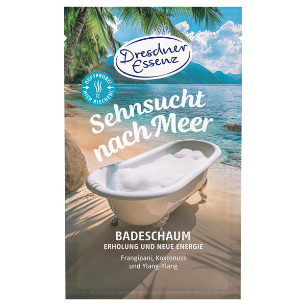 DRESDNER ESSENZ Foaming Bath Salt Ocean Dream (Plumeria, Coconut & Ylang Ylang), 60g