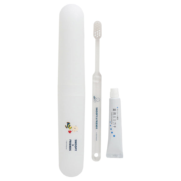 PEANUTS Snoopy & Friends Toothbrush Set (White), 1 Unit/11g