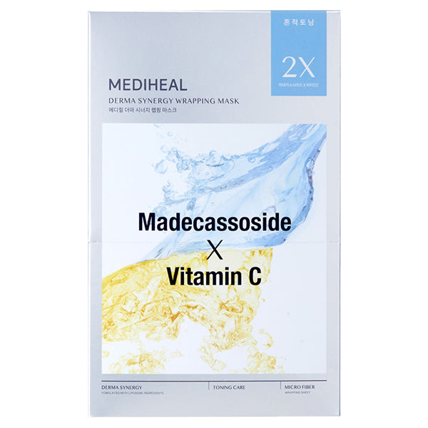 Derma Synergy Wrapping Mask Toning, 4 sheets