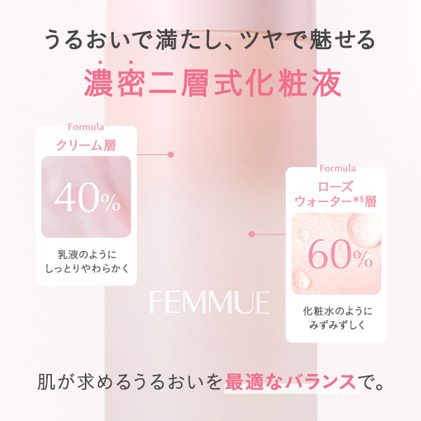FEMMUE Rose Milky Essence, 145ml