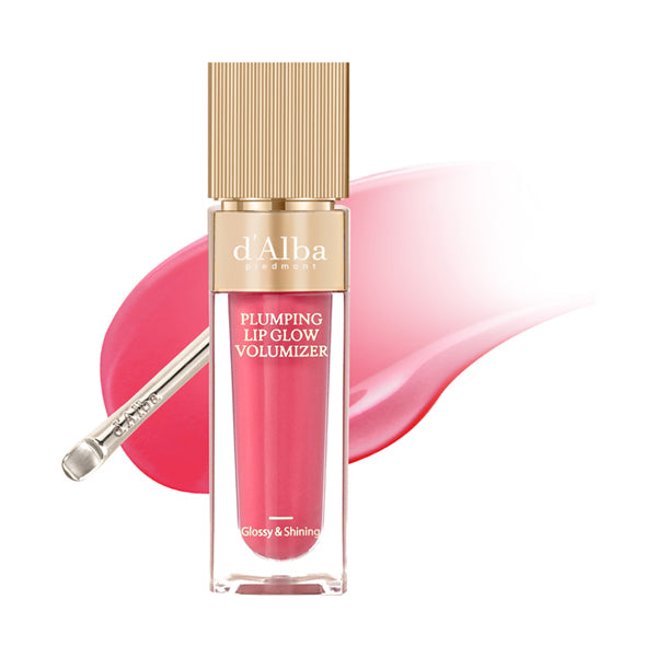 Plumping Glow Volumizer, Petal Rose, 5ml, Smoothes lip wrinkles and creates plump, voluminous lips