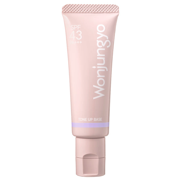 Wonjungyo Tone Up Base N, SPF43 PA+++, 04 Snow Lavender, 25g