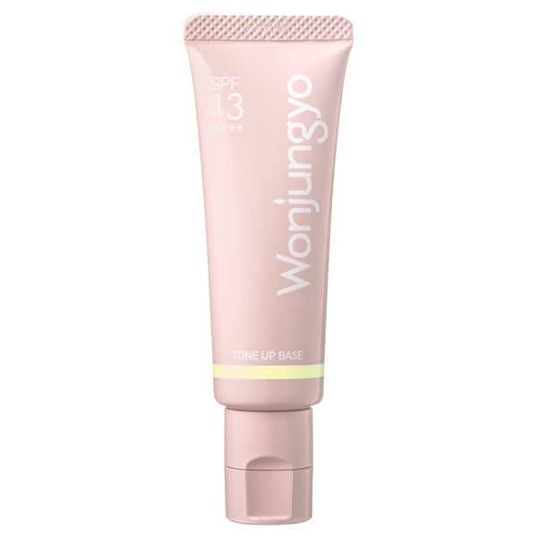 Wonjungyo Tone Up Base N, SPF43 PA+++, 02 Lime Yellow, 25g