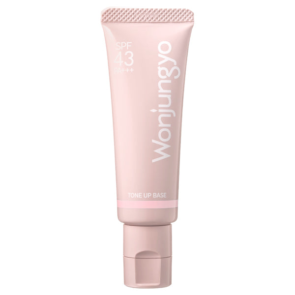 Wonjungyo Tone Up Base N, SPF43 PA+++, 01 Peach Pink, 25g