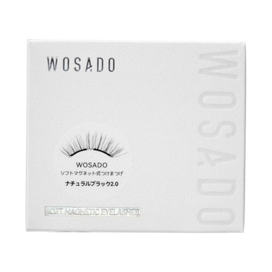 WOSADO Soft Magnetic Eyelashes (Natural Black 2.0), 2 Pairs