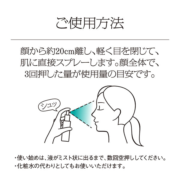 (Pre-order) Moisture Second Mist, 50ml, Clear Floral Energy