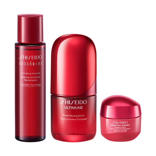 SHISEIDO Ultimune Essential Kit, 70ml, 30ml, 30g
